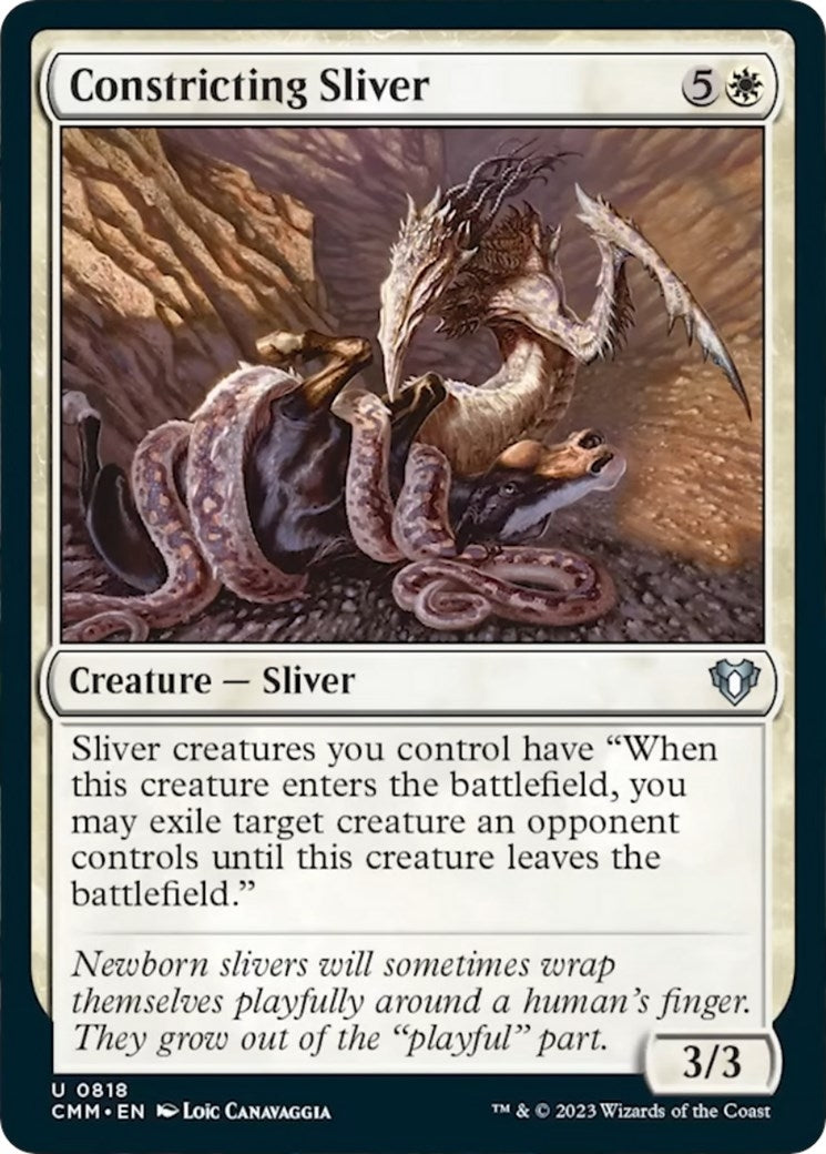 Constricting Sliver (818) (Commander Masters)