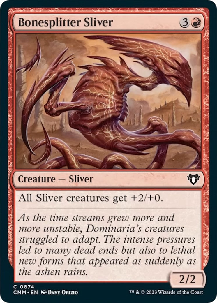 Bonesplitter Sliver (874) (Commander Masters)