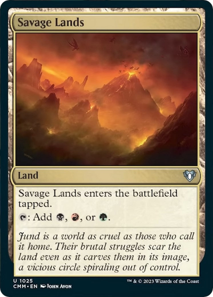 Savage Lands (1025) (Commander Masters)