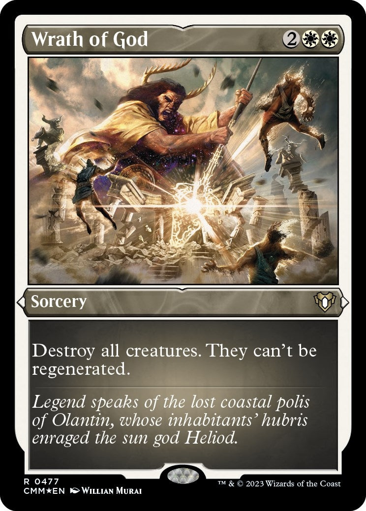 Image for Wrath of God (Foil Etched) (477) - Magic: The Gathering