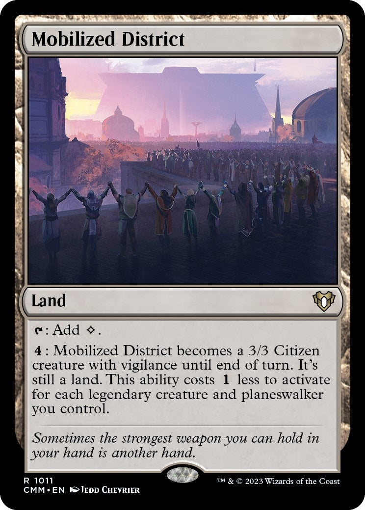 Mobilized District (1011) (Commander Masters)