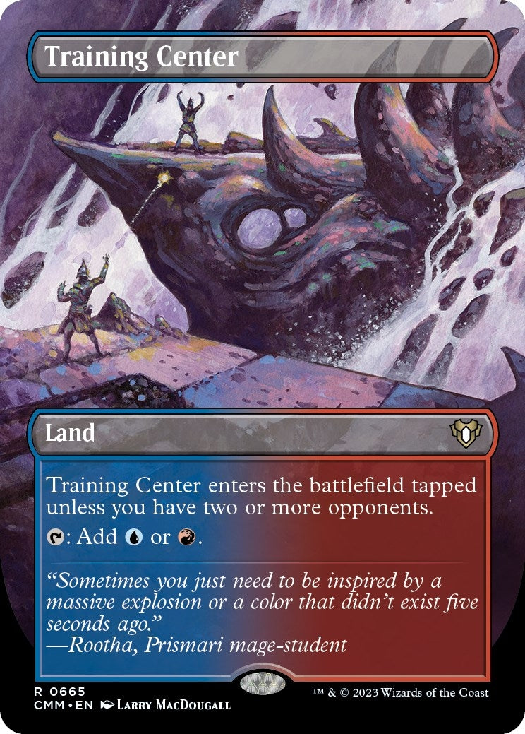 Image for Training Center (Borderless) (665) (Commander Masters) - Magic: The Gathering