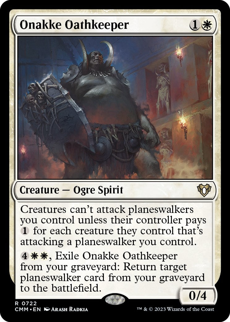 Onakke Oathkeeper (722) (Commander Masters)