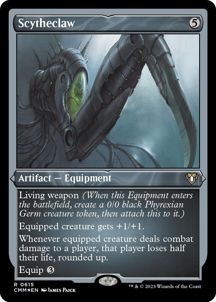 Scytheclaw (Foil Etched) (615) (Commander Masters)