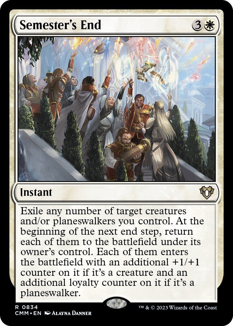 Semester's End (834) (Commander Masters)
