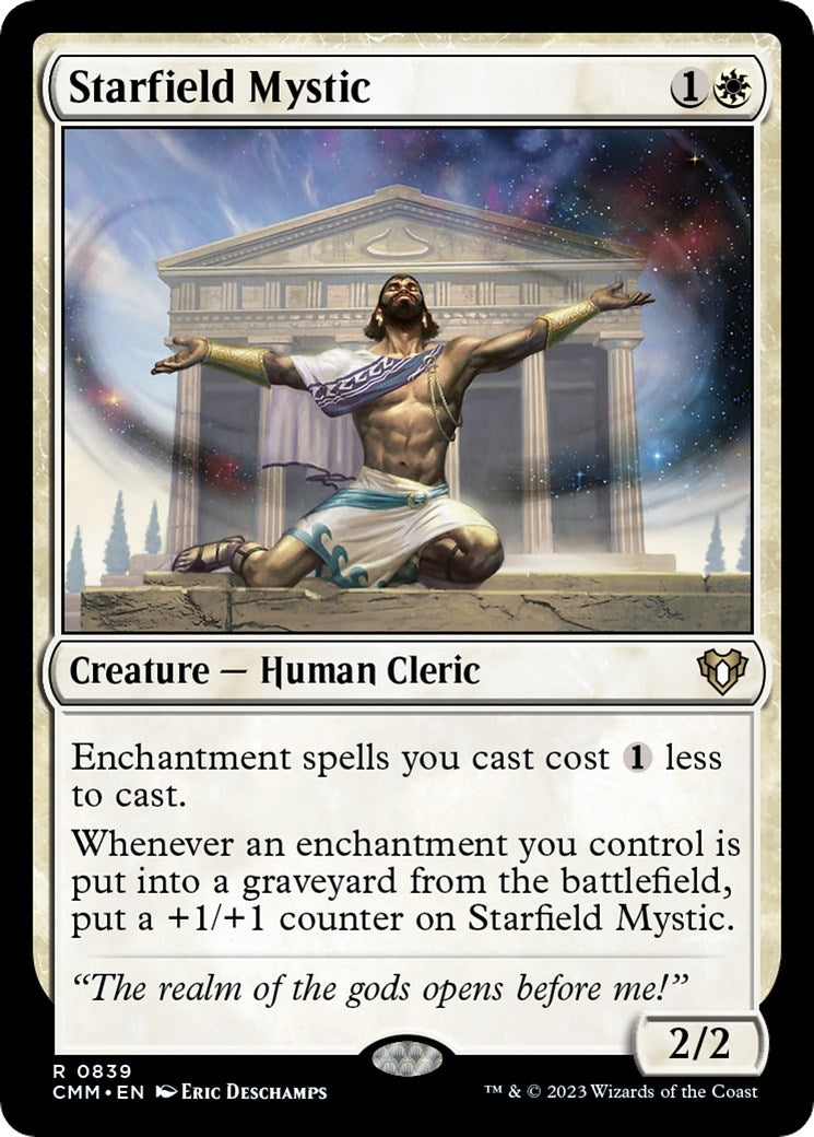 Starfield Mystic (839) (Commander Masters)