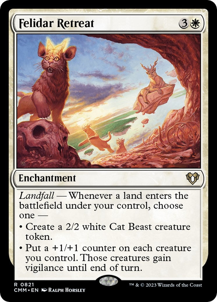 Felidar Retreat (821) (Commander Masters)