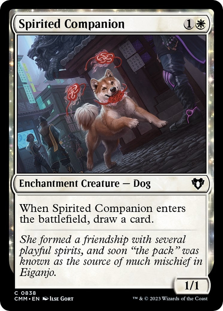 Spirited Companion (838) (Commander Masters)