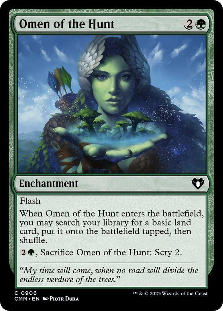 Omen of the Hunt (906) (Commander Masters)