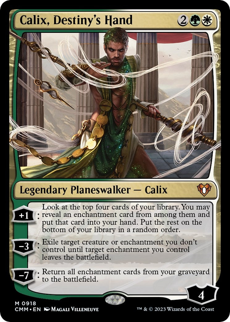 Calix, Destiny's Hand (918) (Commander Masters)