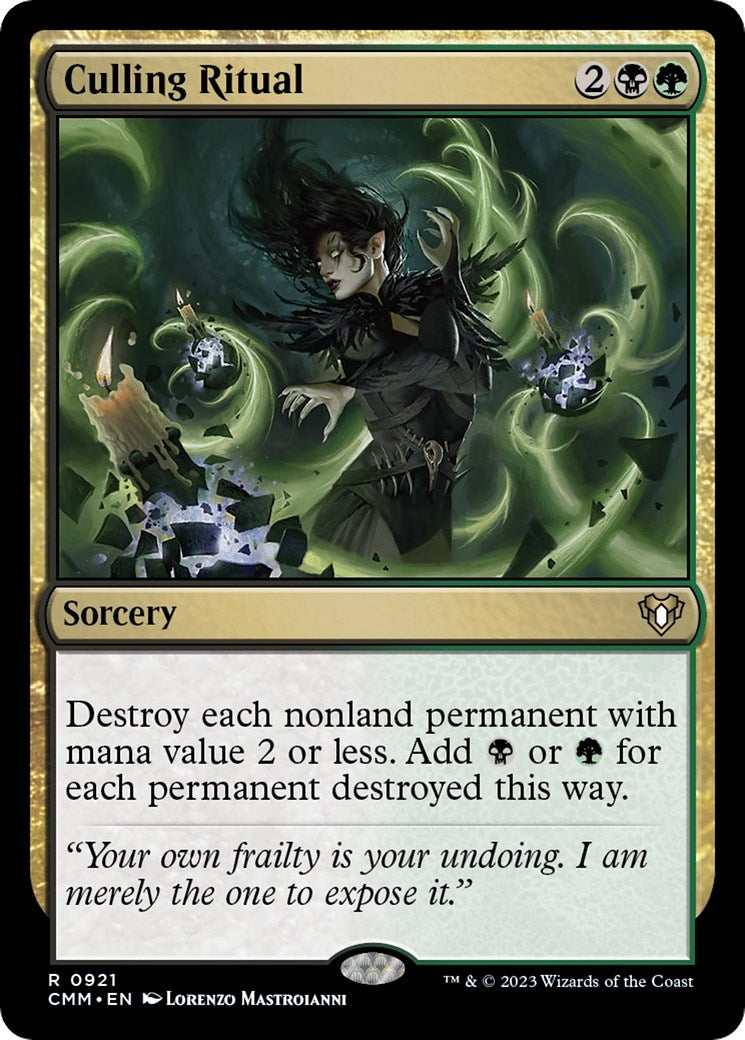 Culling Ritual (921) (Commander Masters)