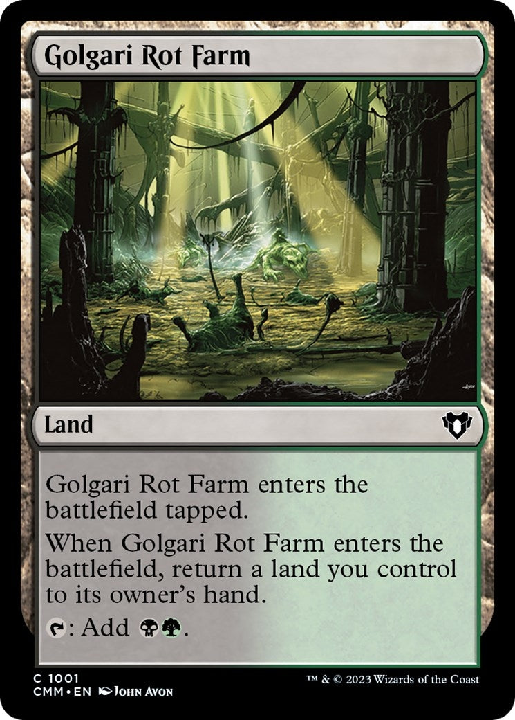 Golgari Rot Farm (1001) (Commander Masters)