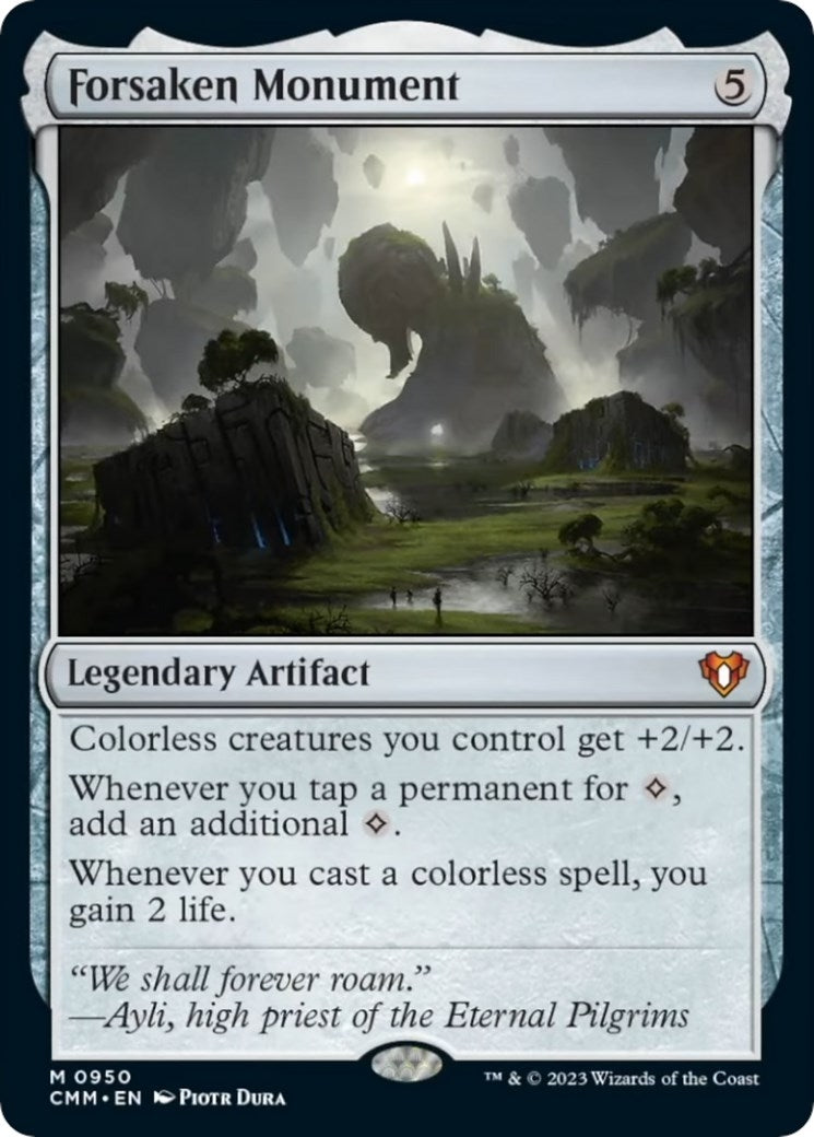 Forsaken Monument (950) (Commander Masters)