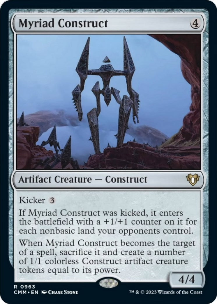 Myriad Construct (963) (Commander Masters)