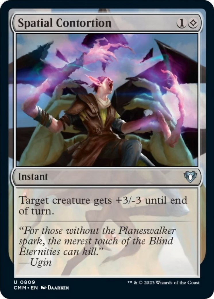 Spatial Contortion (809) (Commander Masters)