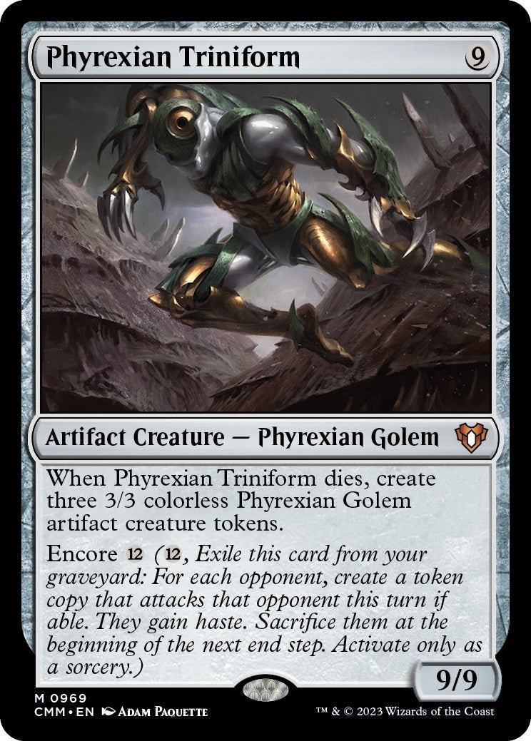 Phyrexian Triniform (969) (Commander Masters)
