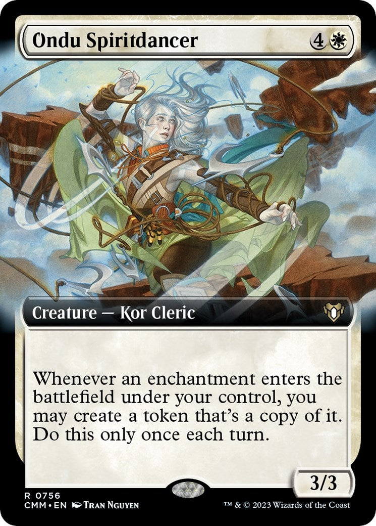 Image for Ondu Spiritdancer (Extended Art) (756) (Commander Masters) - Magic: The Gathering