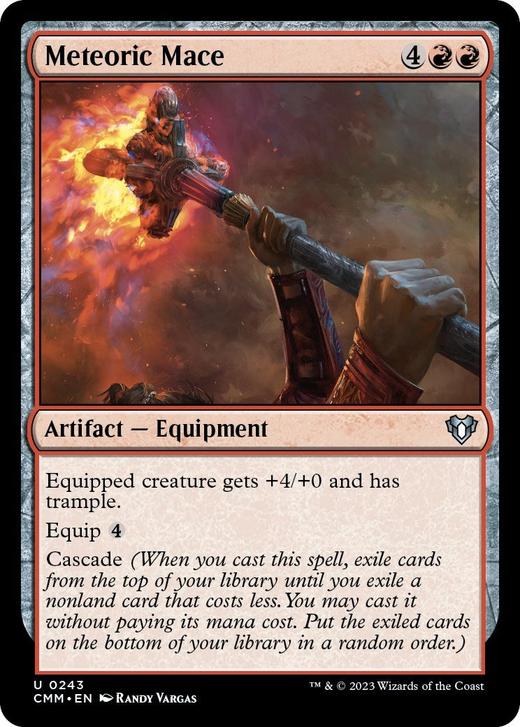 Meteoric Mace (243) (Commander Masters)