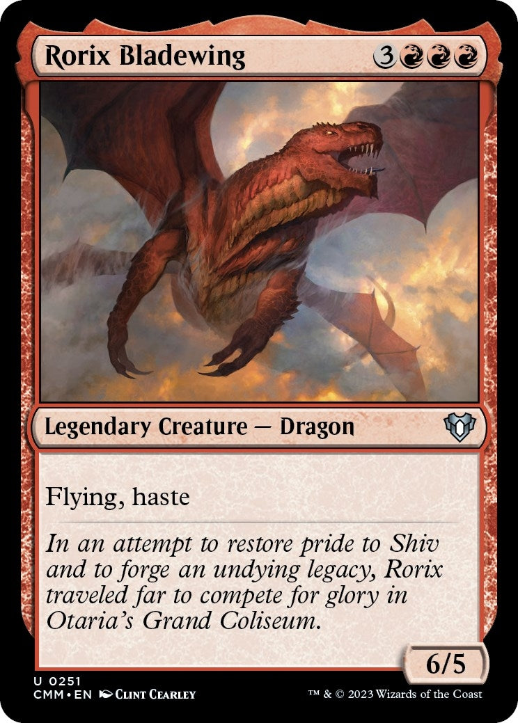 Image for Rorix Bladewing (251) (Commander Masters) - Magic: The Gathering