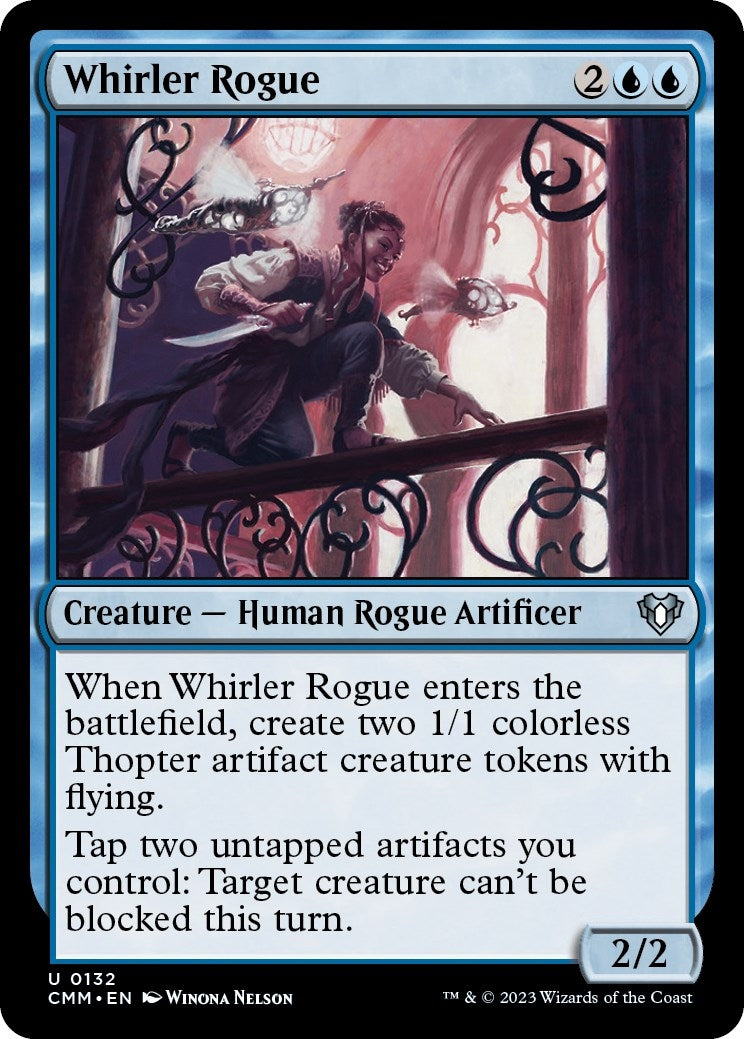 Image for Whirler Rogue (132) (Commander Masters) - Magic: The Gathering