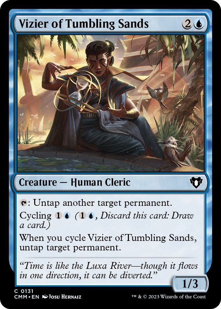 Image for Vizier of Tumbling Sands (131) (Commander Masters) - Magic: The Gathering