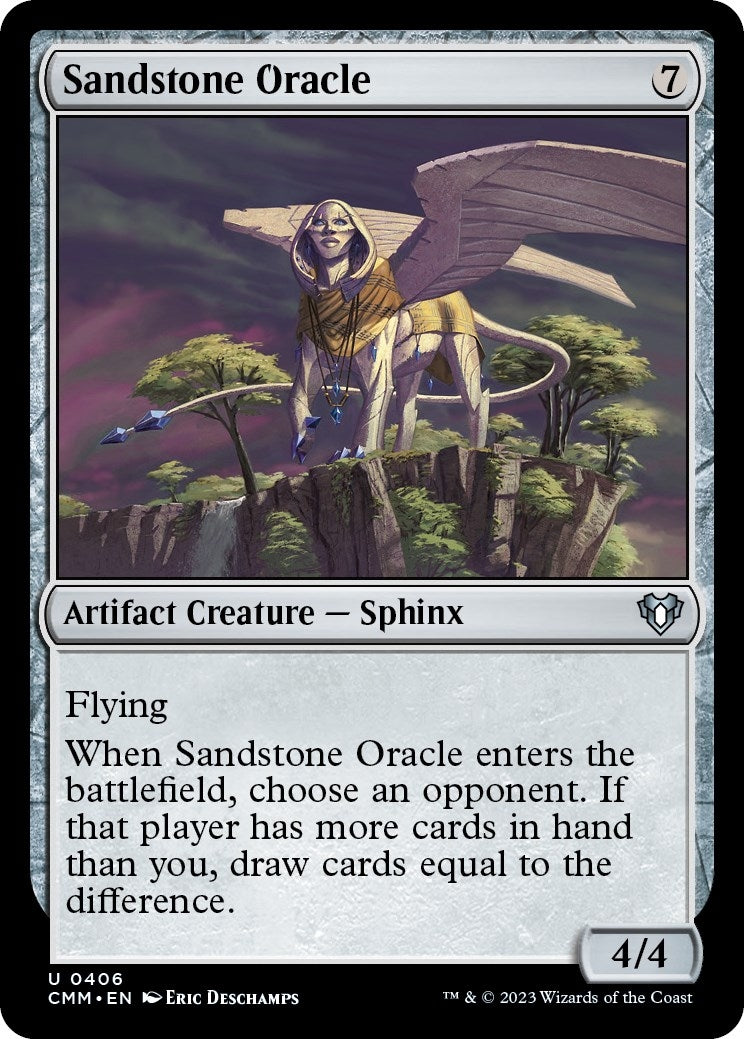 Sandstone Oracle (406) (Commander Masters)