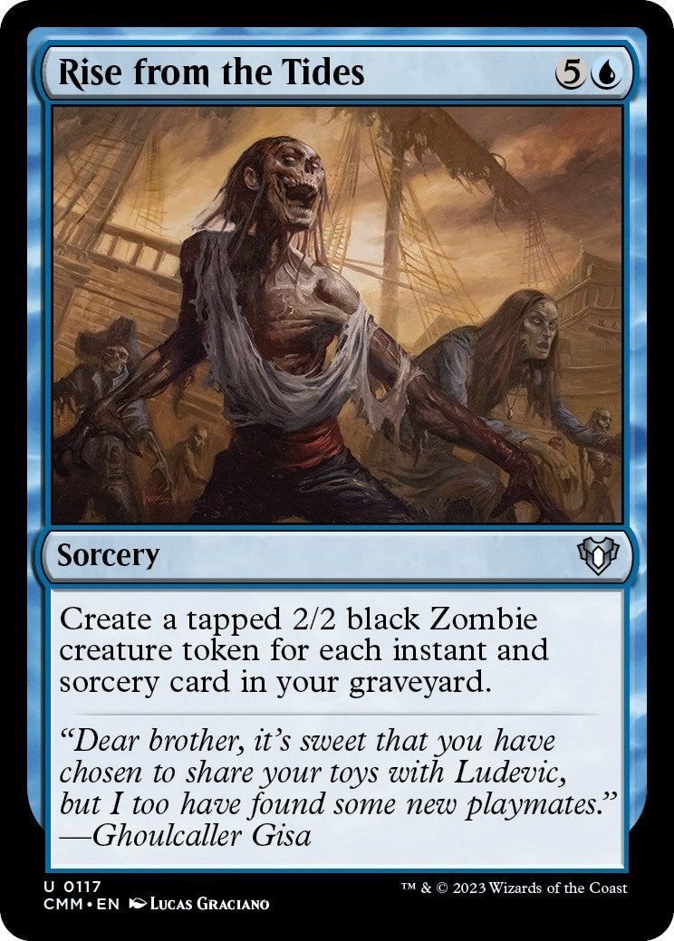 Image for Rise from the Tides (117) (Commander Masters) - Magic: The Gathering