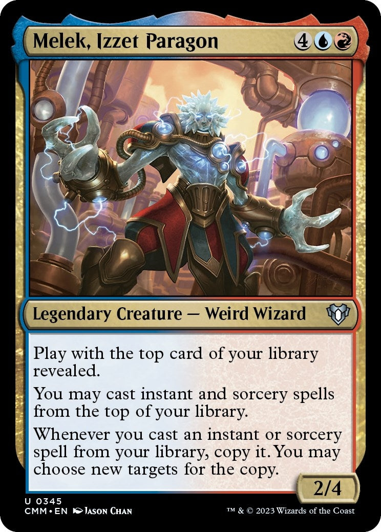 Melek, Izzet Paragon (345) (Commander Masters)