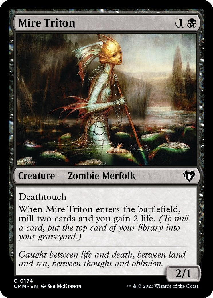 Mire Triton (174) (Commander Masters)