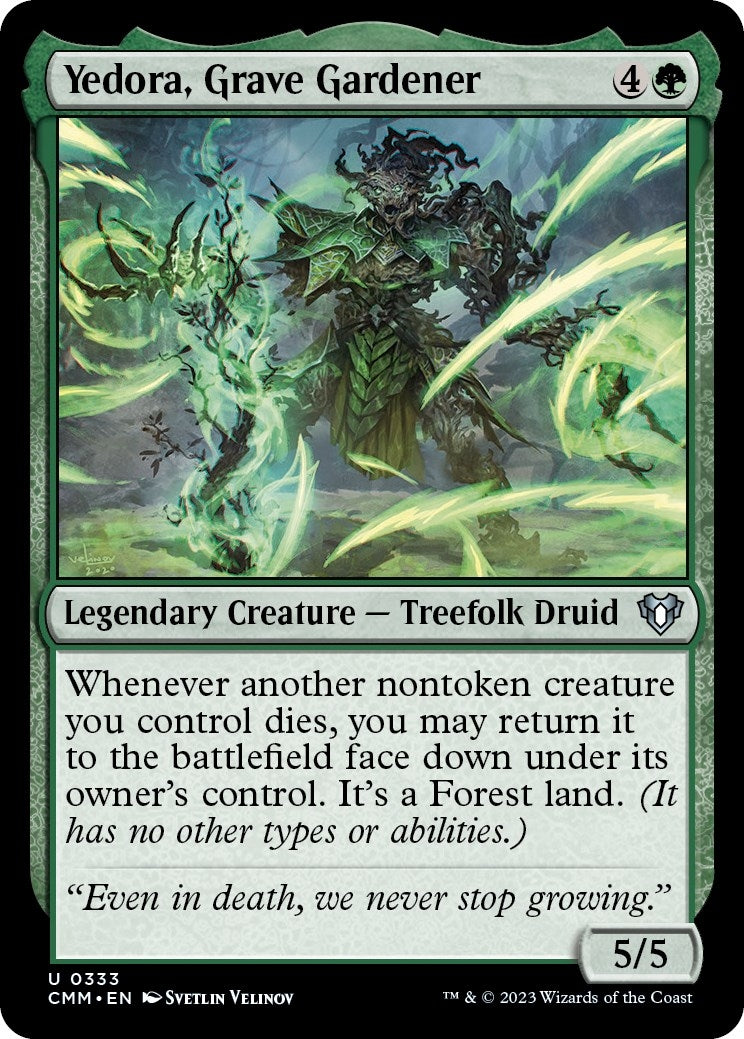 Yedora, Grave Gardener (333) (Commander Masters)