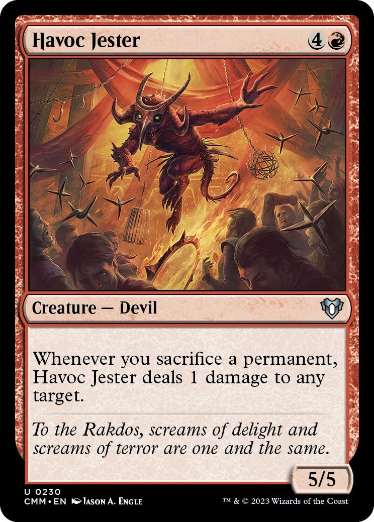 Havoc Jester (230) (Commander Masters)