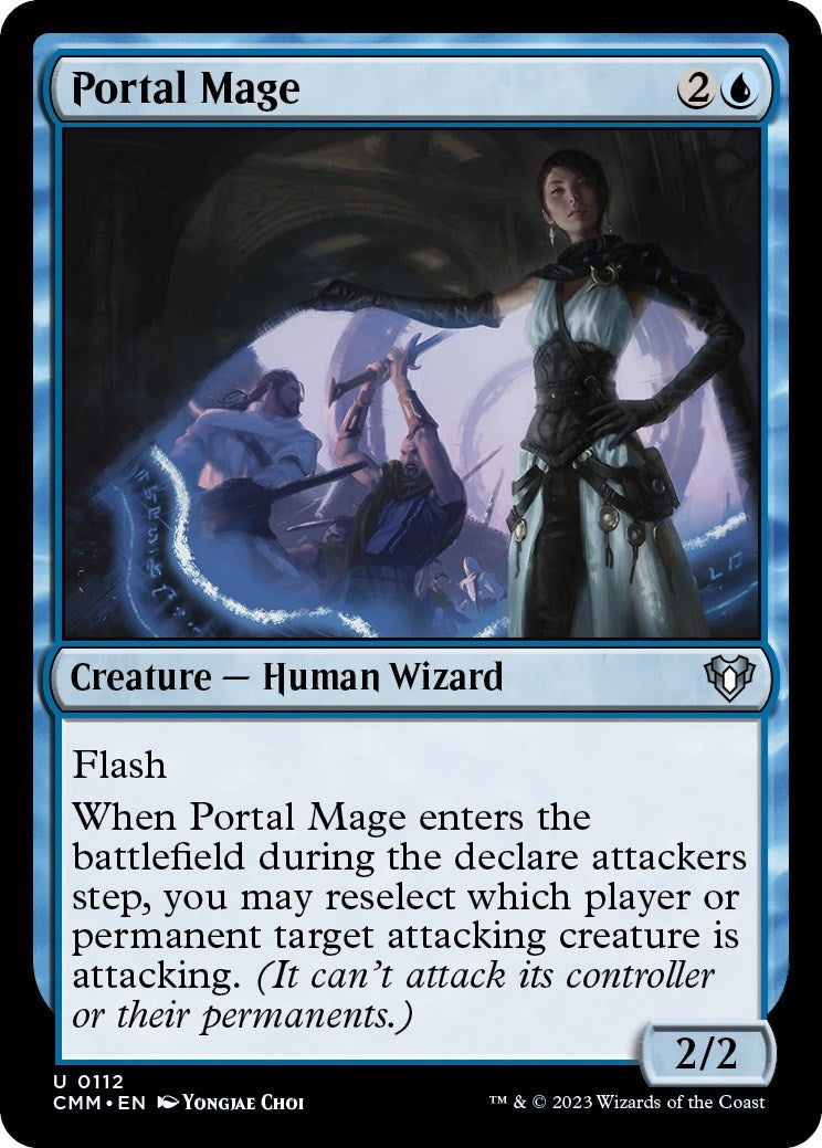 Image for Portal Mage (112) (Commander Masters) - Magic: The Gathering