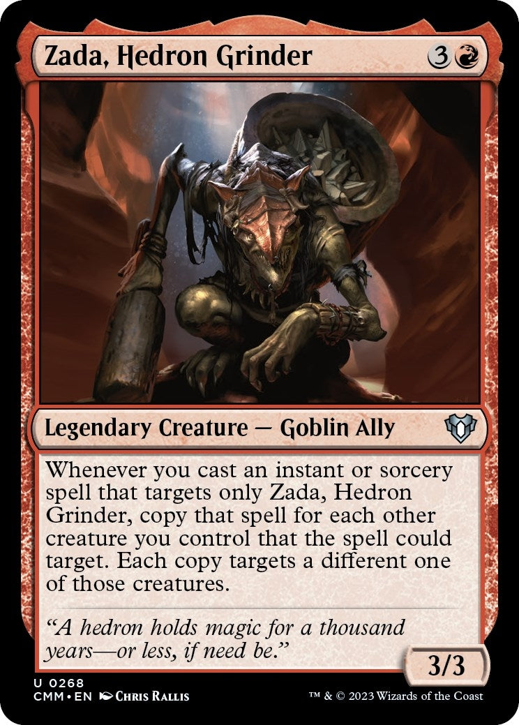 Zada, Hedron Grinder (268) (Commander Masters)