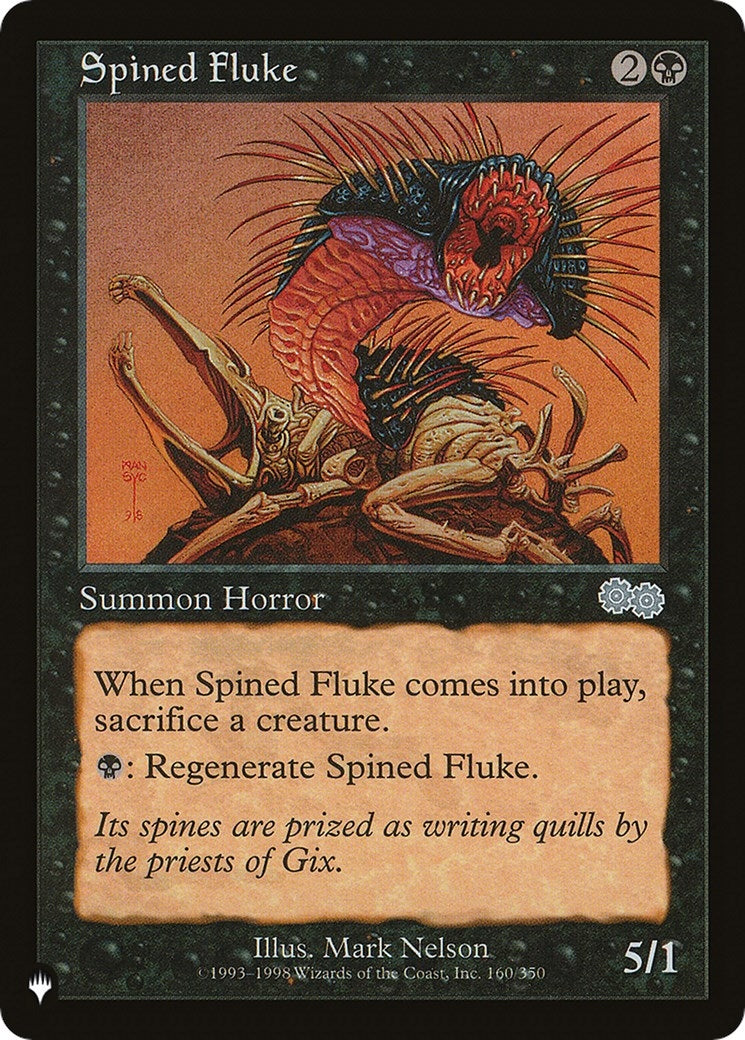 Image for Spined Fluke (160/350) (The List Reprints) - Magic: The Gathering