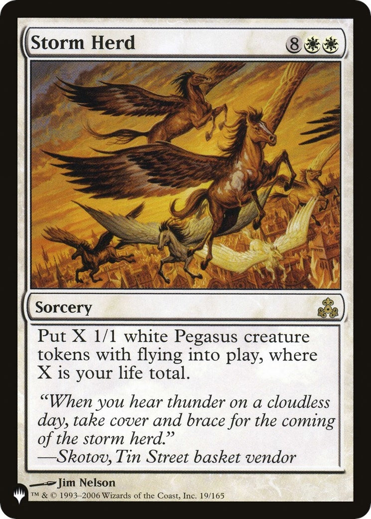 Storm Herd (19/165) (The List Reprints)