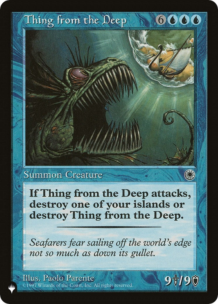 Thing from the Deep (The List Reprints)