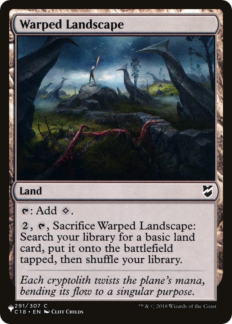 Warped Landscape (291/307) (The List Reprints)