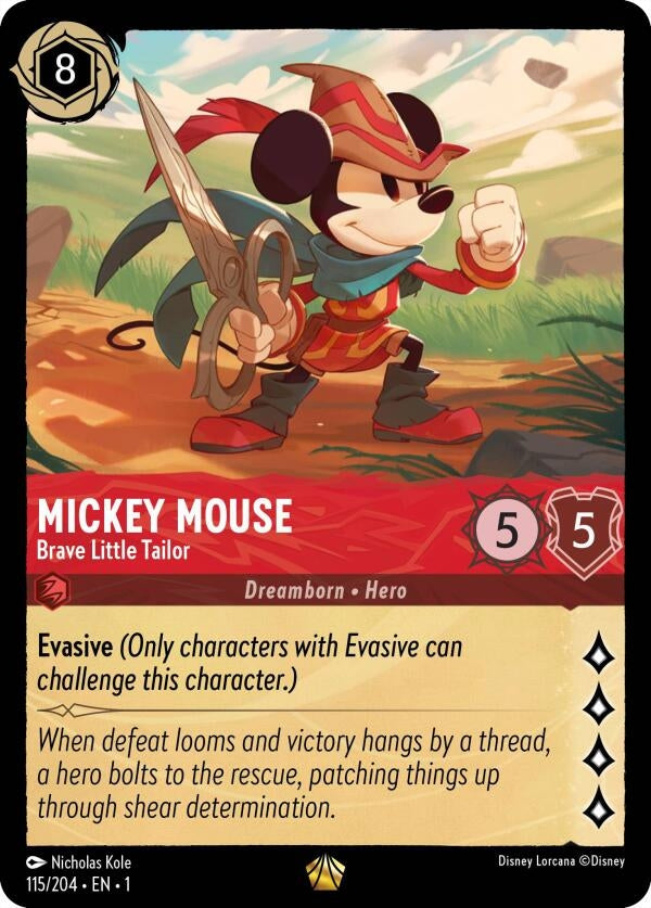 Mickey Mouse - Brave Little Tailor (115/204) (The First Chapter)