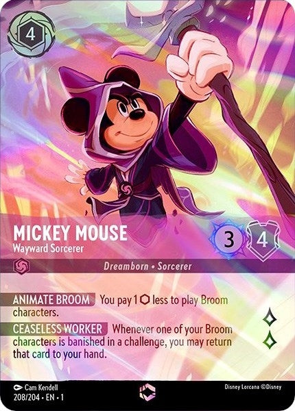 Mickey Mouse - Wayward Sorcerer (Enchanted) (208/204) (The First Chapter)