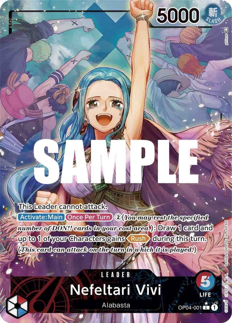 Nefeltari Vivi (001) (Alternate Art) (OP04-001) (Kingdoms of Intrigue)