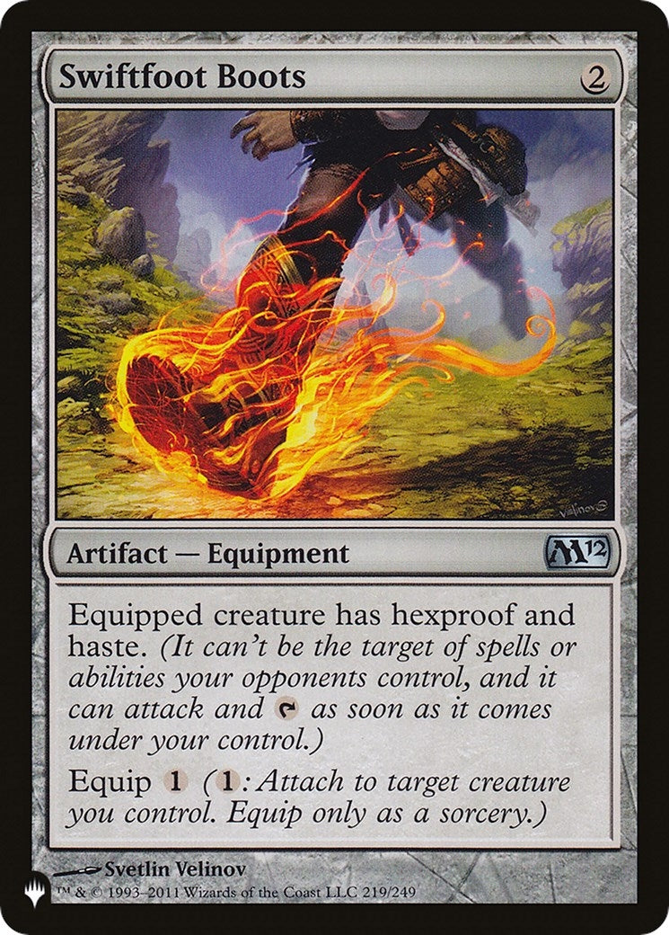 Swiftfoot Boots (M12) (219) (The List Reprints)