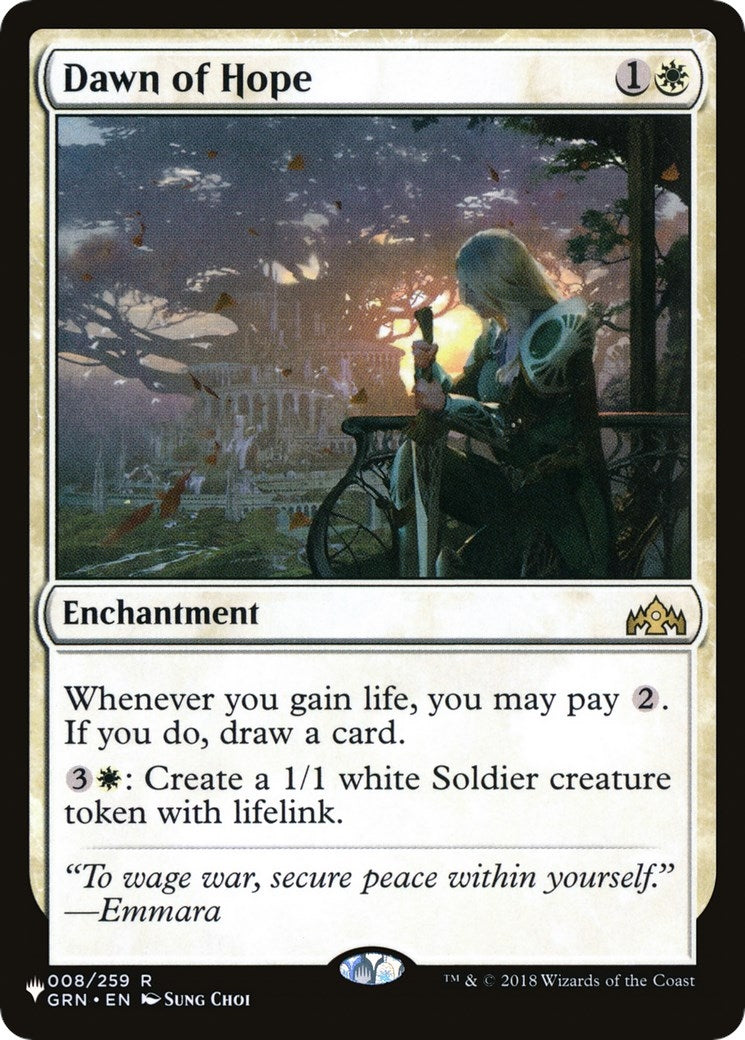 Dawn of Hope (8) (The List Reprints)