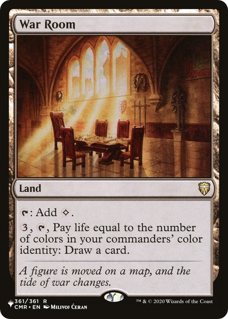 War Room (361) (The List Reprints)