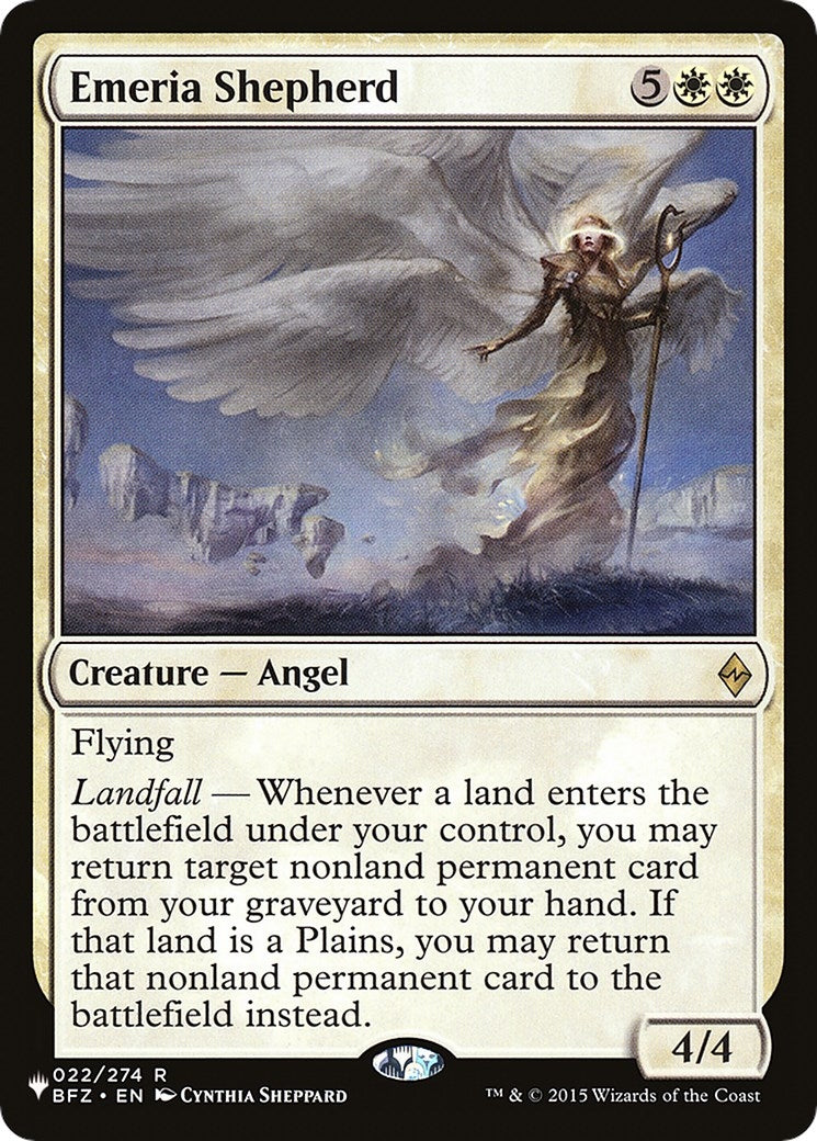 Emeria Shepherd (22) (The List Reprints)
