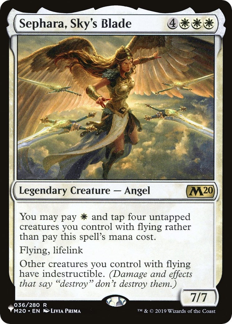 Sephara, Sky's Blade (36) (The List Reprints)