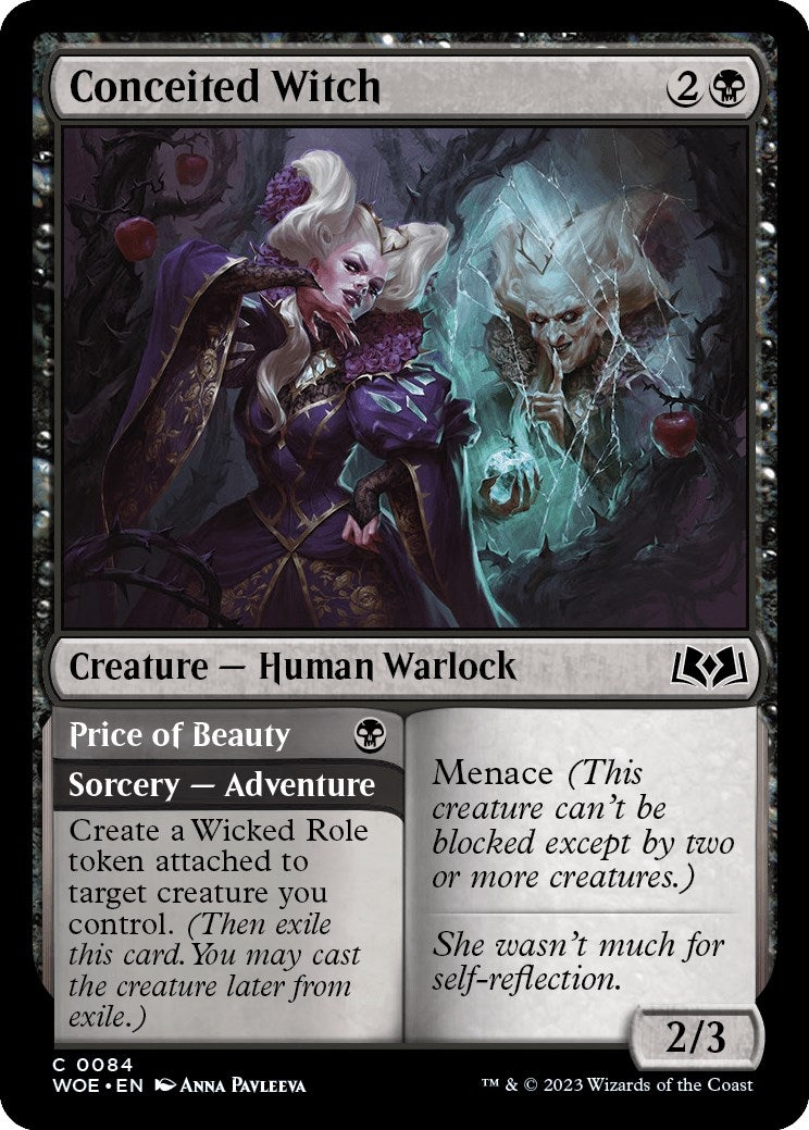 Image for Conceited Witch (84) (Wilds of Eldraine) - Magic: The Gathering