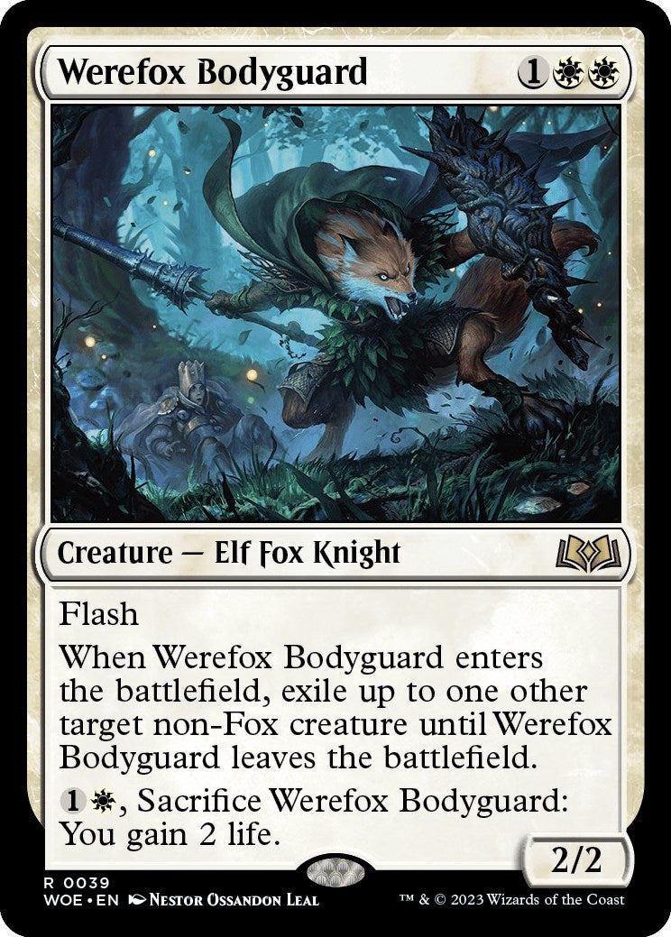 Image for Werefox Bodyguard (39) - Magic: The Gathering