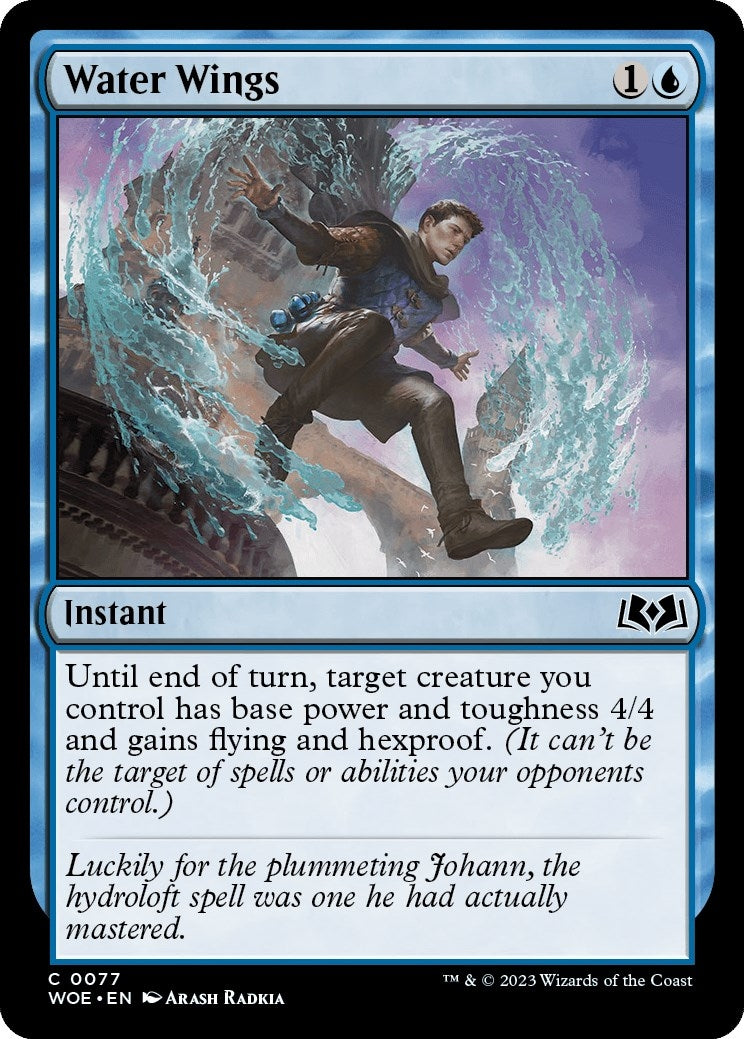 Image for Water Wings (77) - Magic: The Gathering
