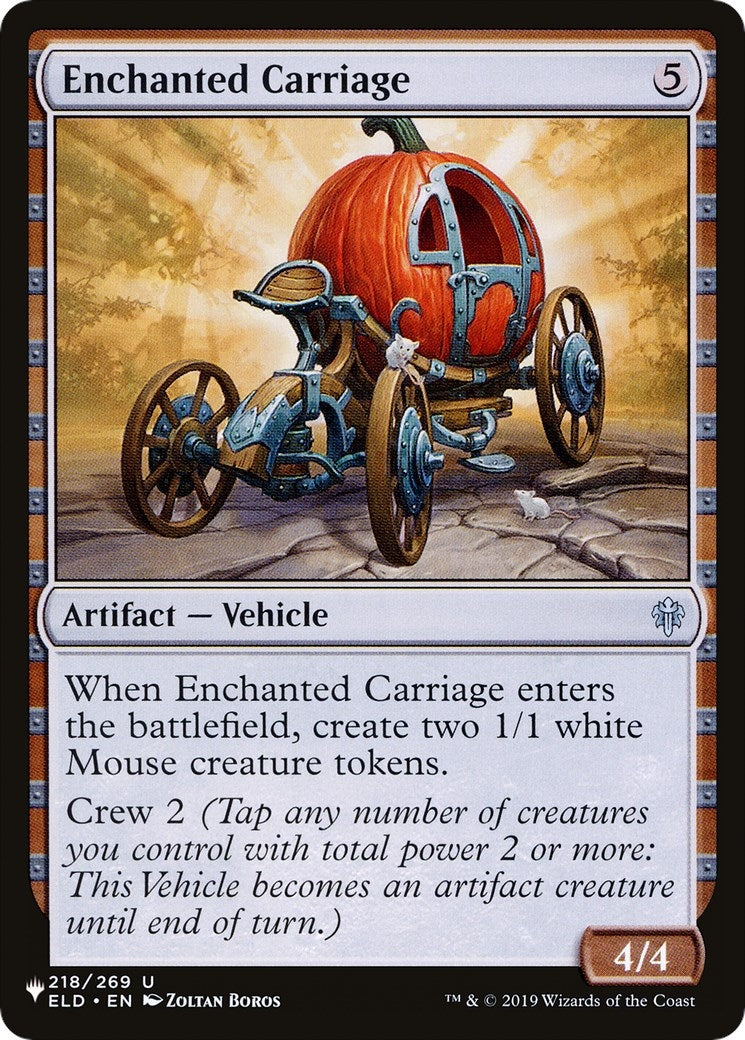 Enchanted Carriage (218/269) (The List Reprints)