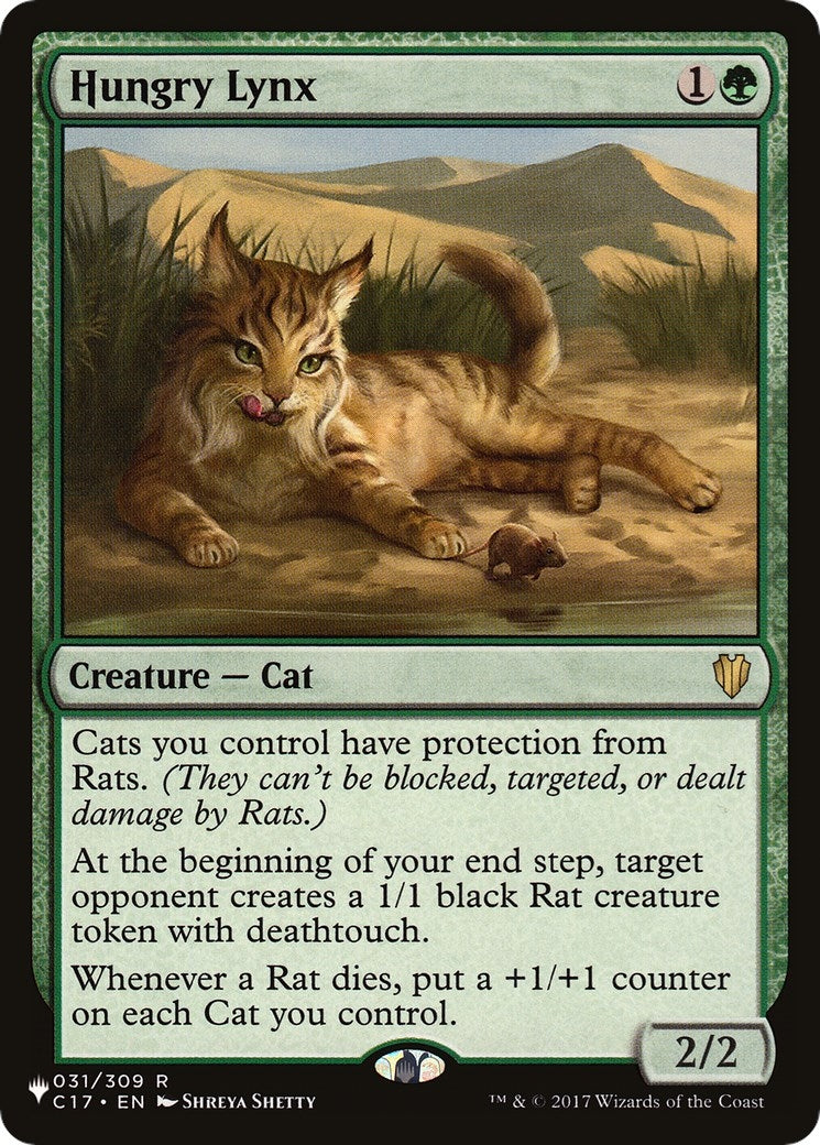 Hungry Lynx (031/309) (The List Reprints)